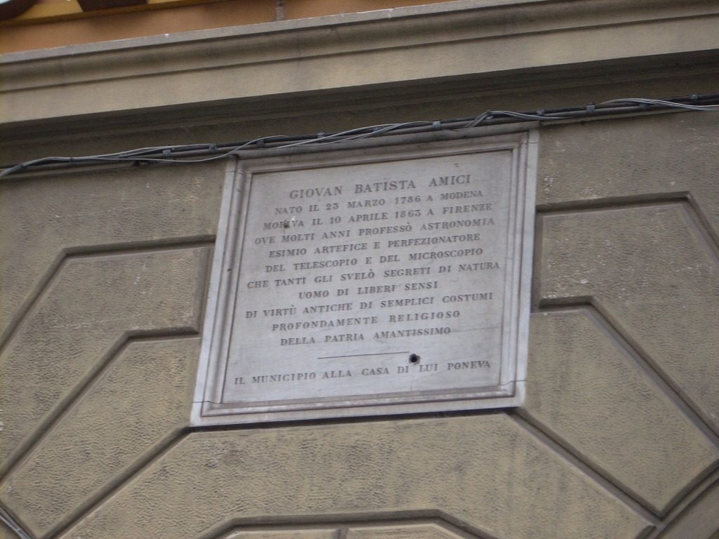 Giovanni Battista Amici home, Florence, Italy (7).JPG